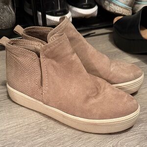 Suede Platform Sneakers